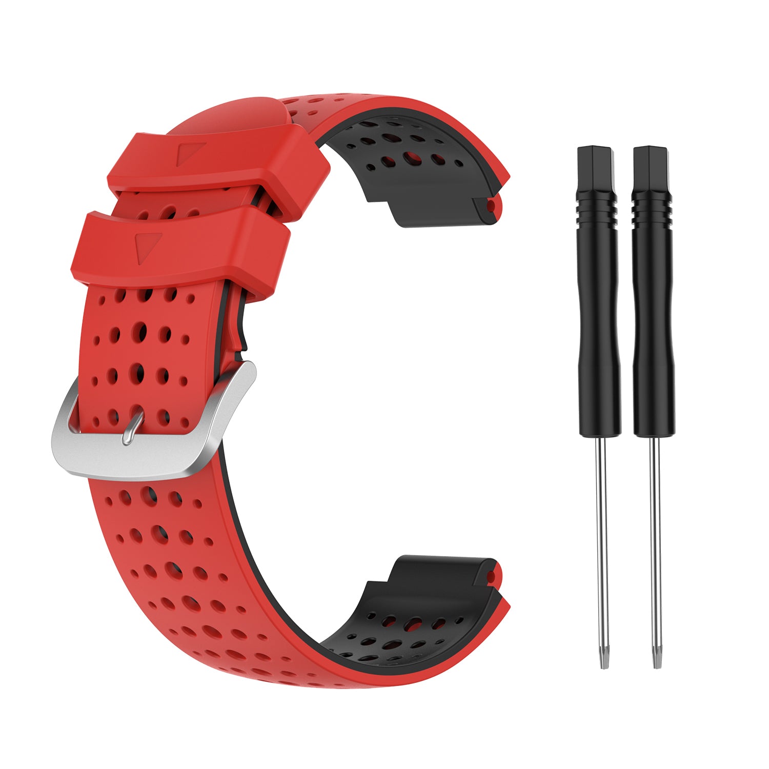 Two Color Silicone Watch Strap Bracelet Wristband Replacement for Garmin Forerunner 735XT 620 630 220 230 235 Two Color Silicone Watch Strap Bracelet Wristband Replacement for Garmin Forerunner 735XT 620 630 220 230 235